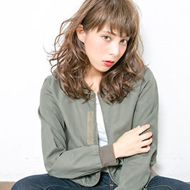 キメすぎない外国人風濡れウェーブ
